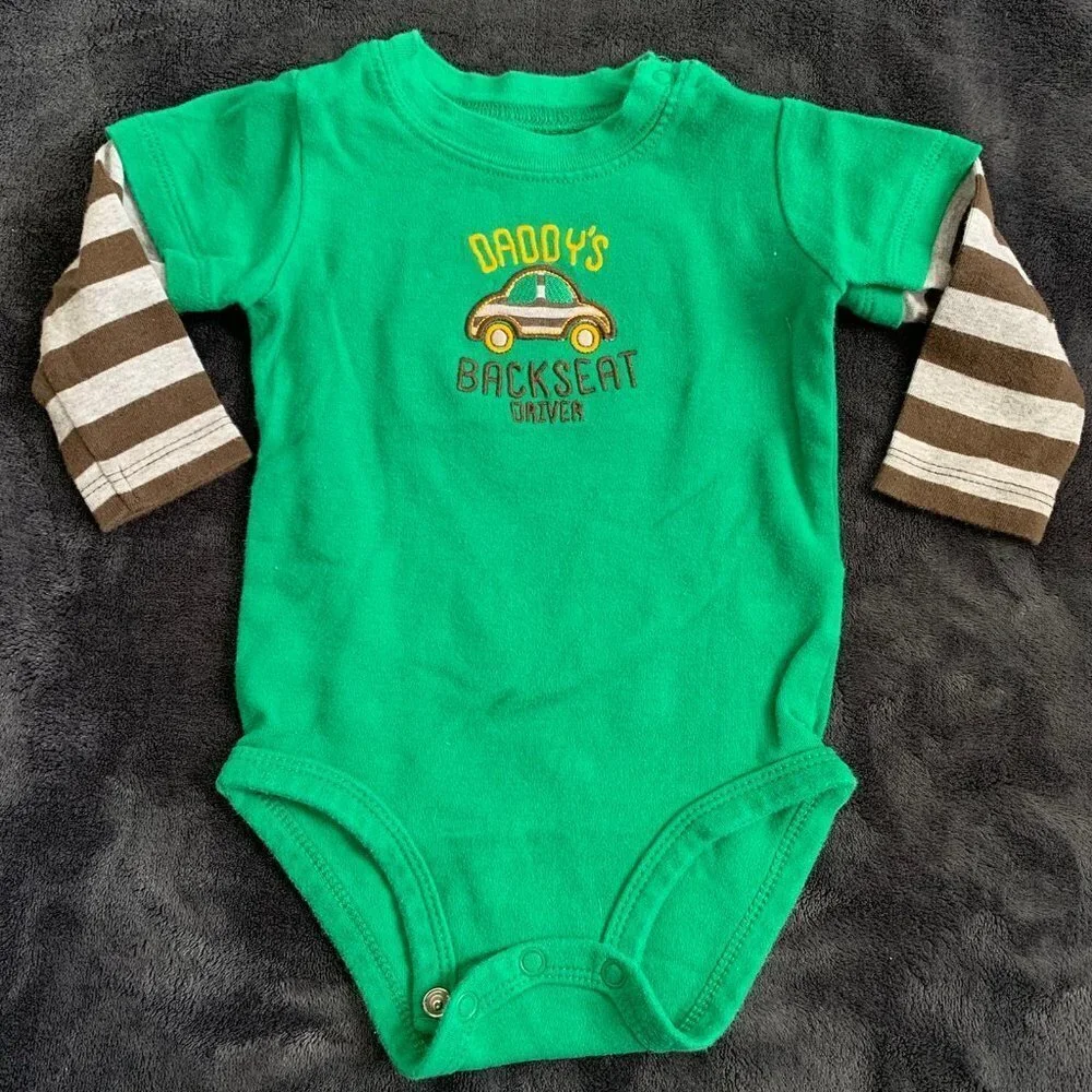 Carter's “Daddy’s Backseat Driver” Onesie 9M